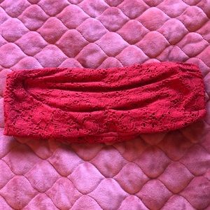 Forever 21 Lace Tube top